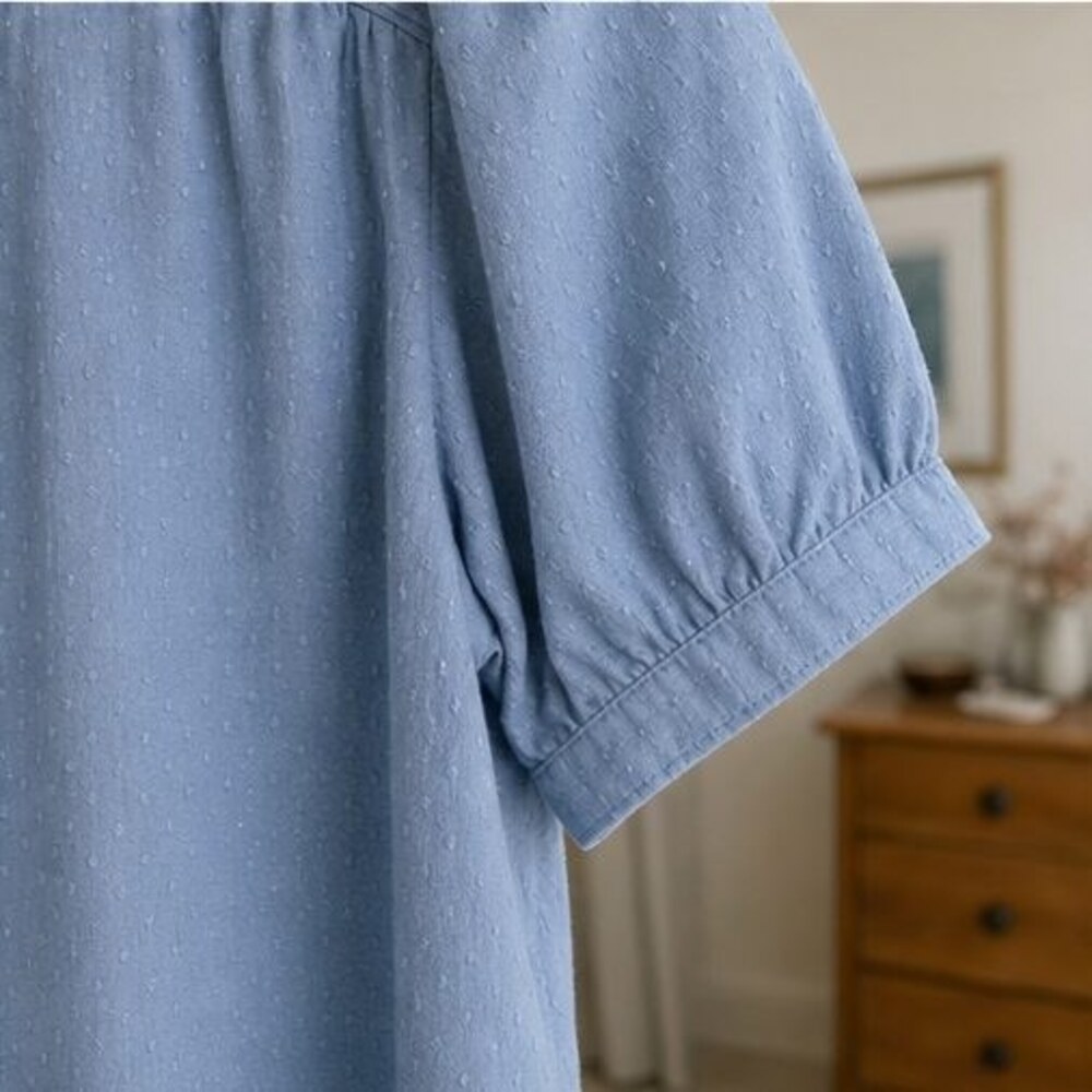 Olive Button Blouse - Picture 5 of 6